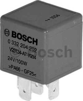 BOSCH 0 332 204 202 - Ρελέ, ρεύμα λειτουργίας parts5.com