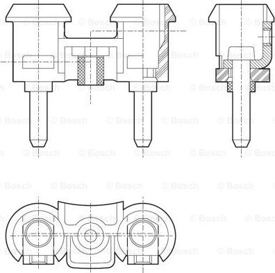 BOSCH 0 320 226 008 - Avertisseur sonore parts5.com