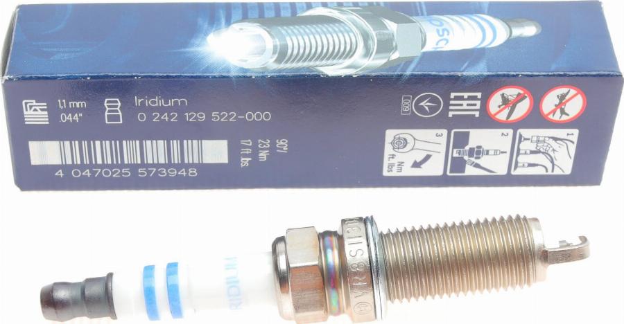 BOSCH 0 242 129 522 - Spark Plug parts5.com