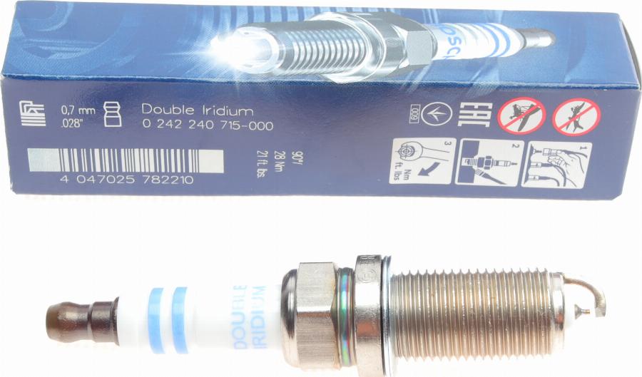 BOSCH 0 242 240 715 - Vzigalna svecka parts5.com