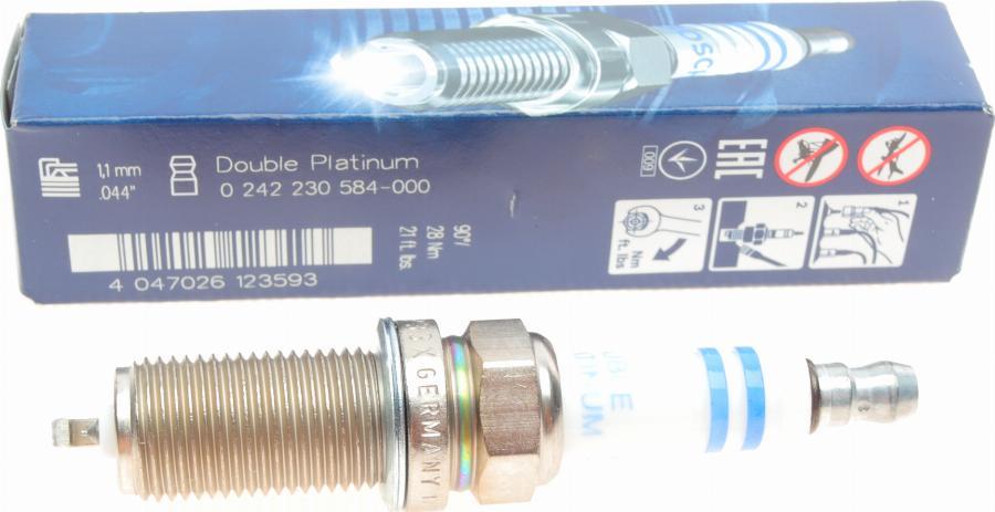 BOSCH 0 242 230 584 - Spark Plug parts5.com