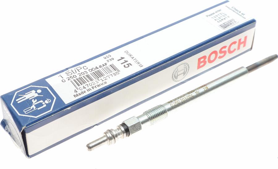 BOSCH 0 250 203 004 - Bujía de precalentamiento parts5.com