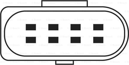 BOSCH 0 258 005 081 - Ламбда-сонда parts5.com