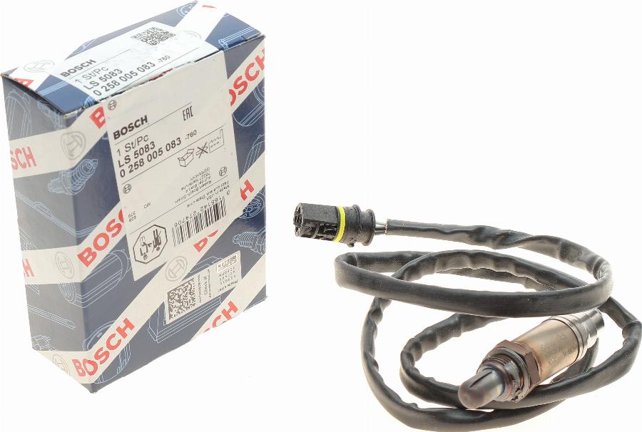 BOSCH 0 258 005 083 - Lambda andur parts5.com