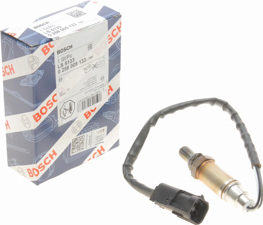 BOSCH 0 258 005 133 - Lambda sensörü parts5.com