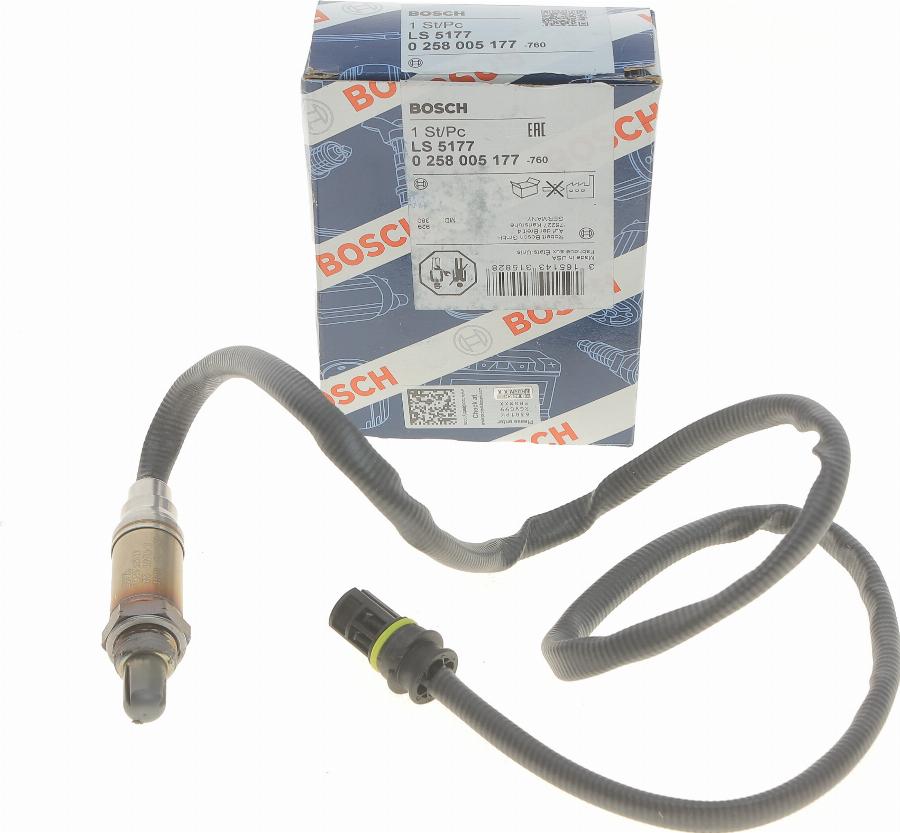 BOSCH 0 258 005 177 - Sonda Lambda parts5.com