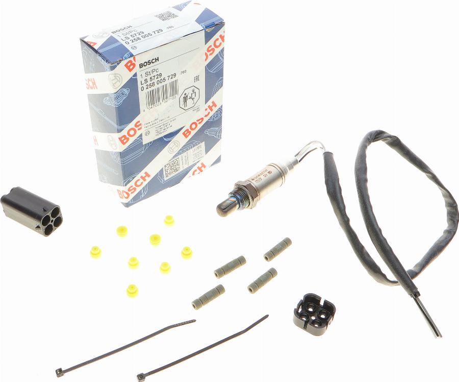 BOSCH 0 258 005 729 - Lambda Sensor parts5.com