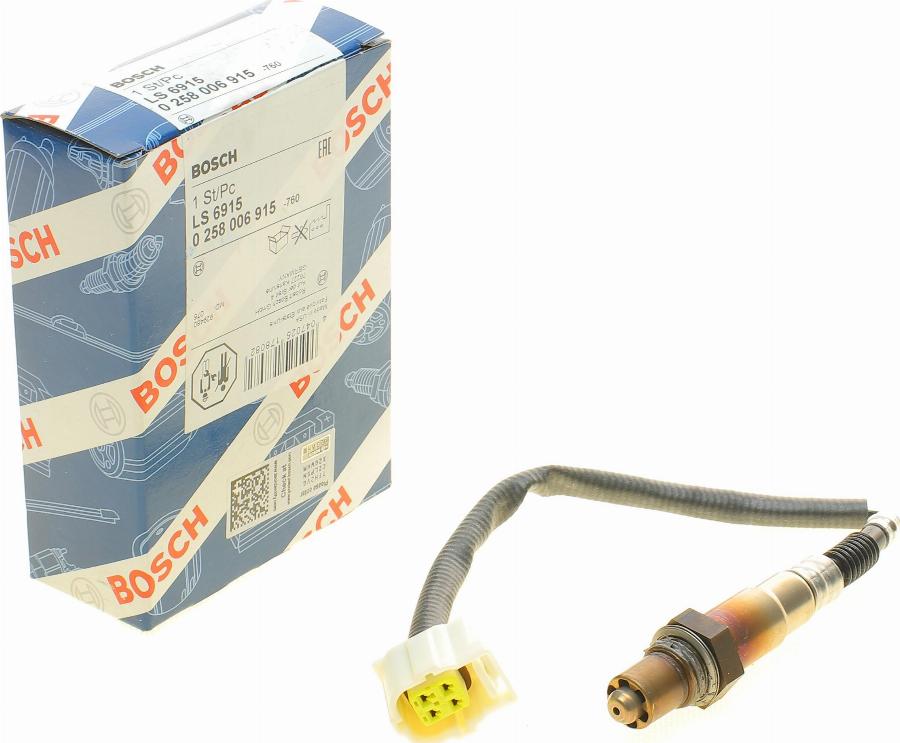 BOSCH 0 258 006 915 - Lambda sensörü parts5.com