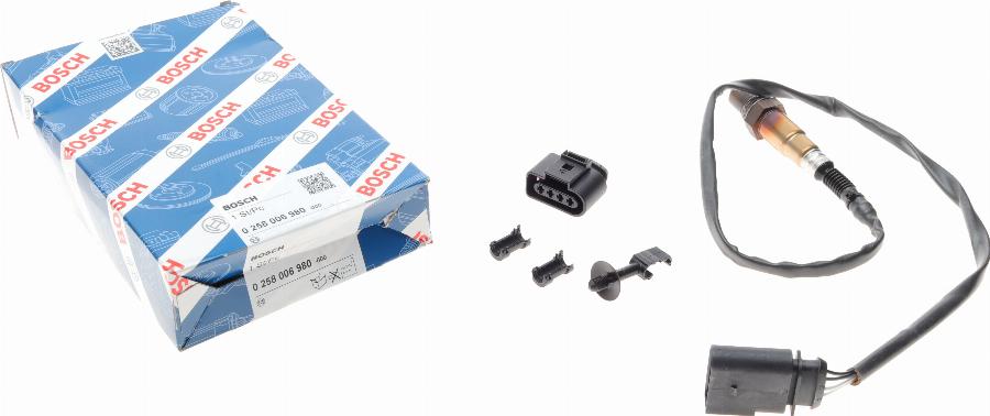 BOSCH 0 258 006 980 - Lambda sonda parts5.com