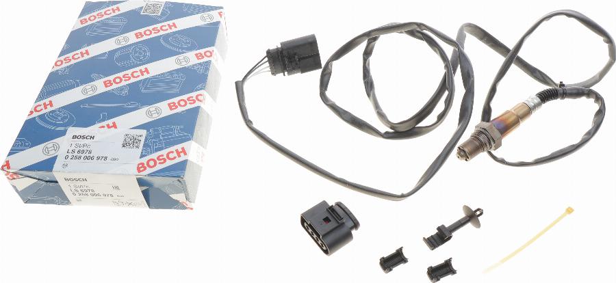 BOSCH 0 258 006 978 - Lambda sonda parts5.com