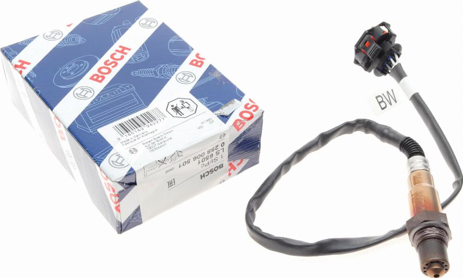 BOSCH 0 258 006 501 - Lambda sensörü parts5.com