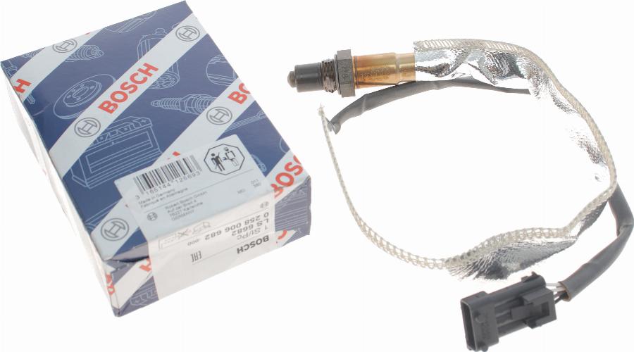 BOSCH 0 258 006 682 - Sonda lambda parts5.com