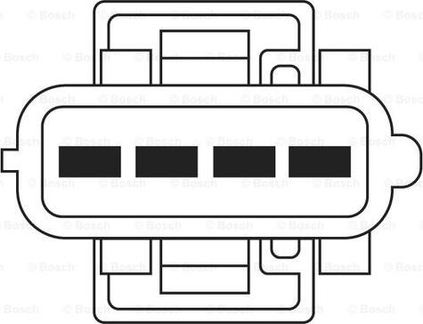 BOSCH 0 258 006 027 - Lambda andur parts5.com