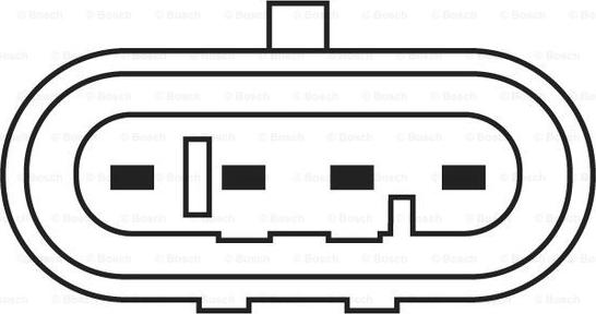 BOSCH 0 258 006 731 - Sonda Lambda parts5.com