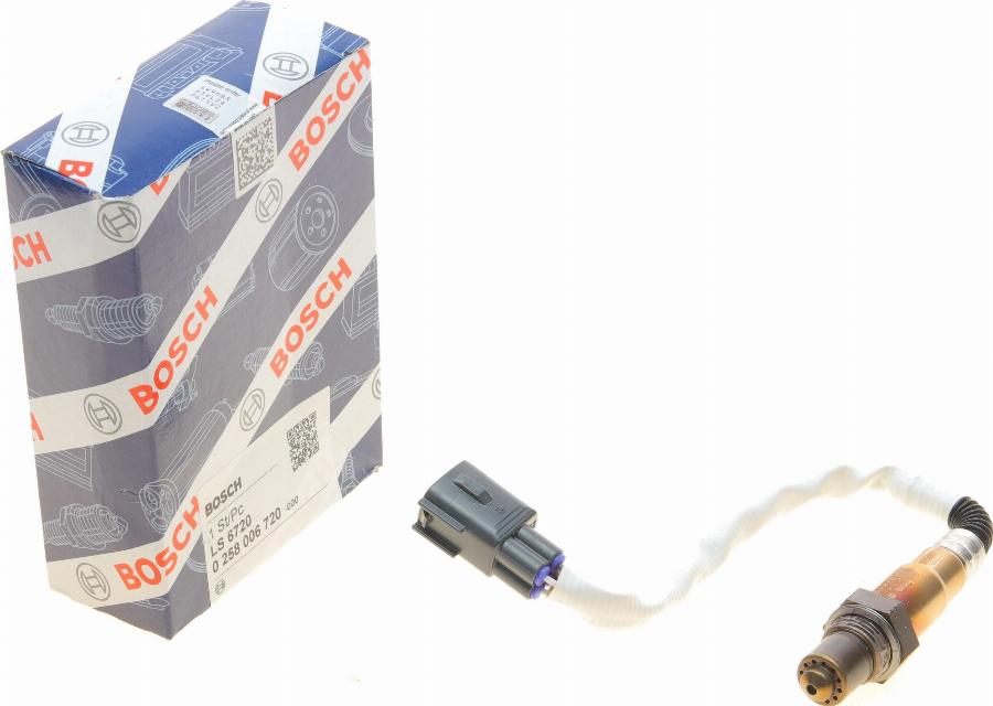 BOSCH 0 258 006 720 - Sonda Lambda parts5.com