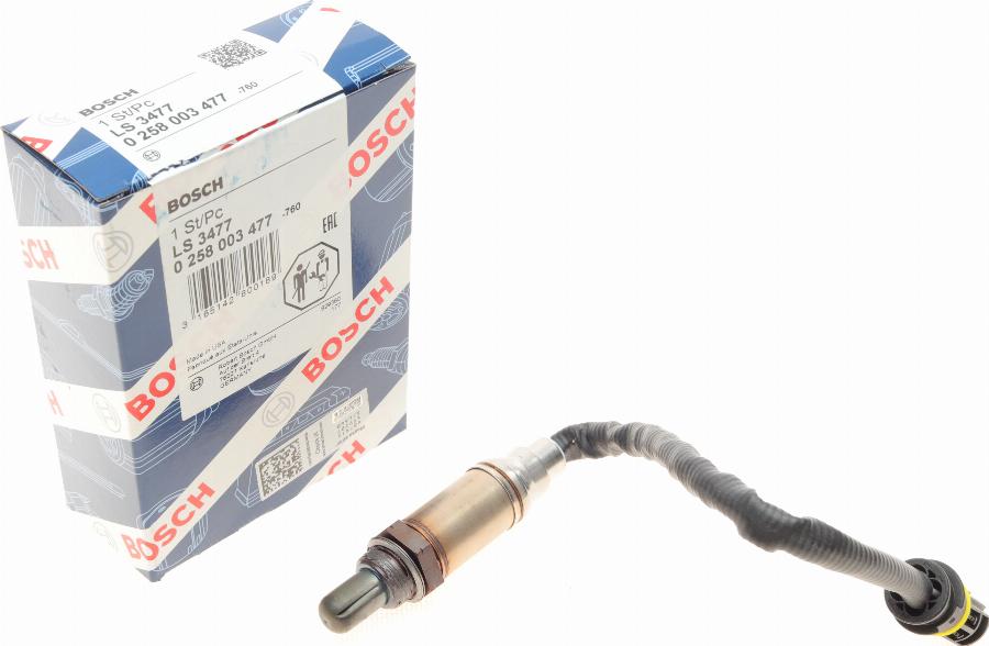 BOSCH 0 258 003 477 - Lambda-sonda parts5.com