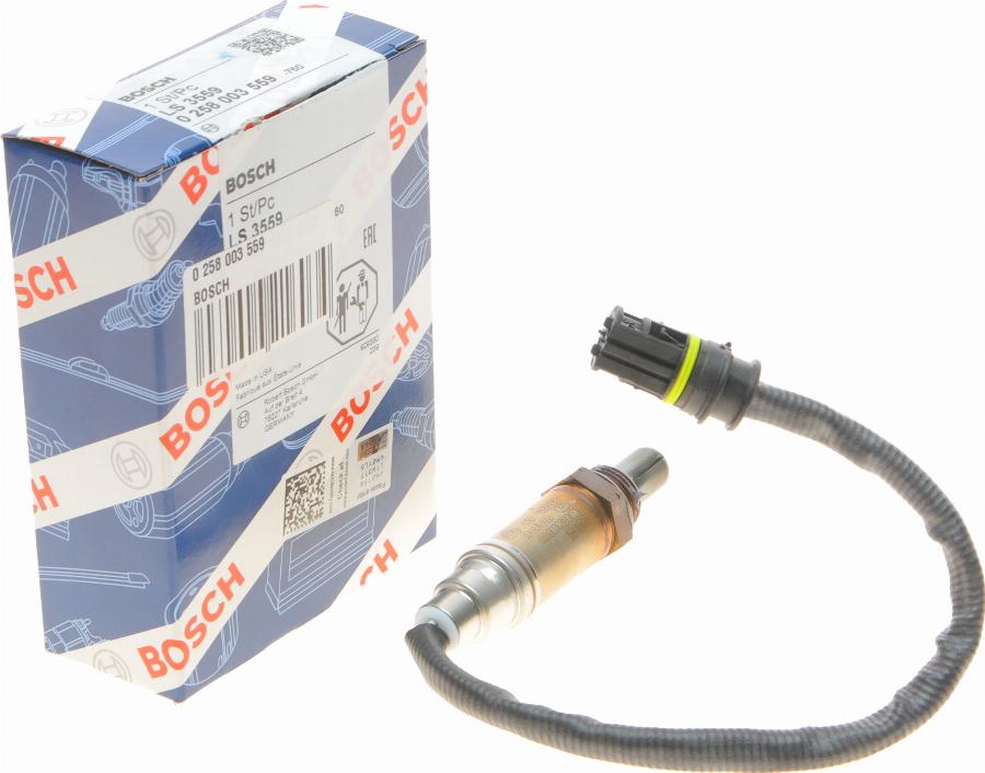 BOSCH 0 258 003 559 - Lambdaszonda parts5.com