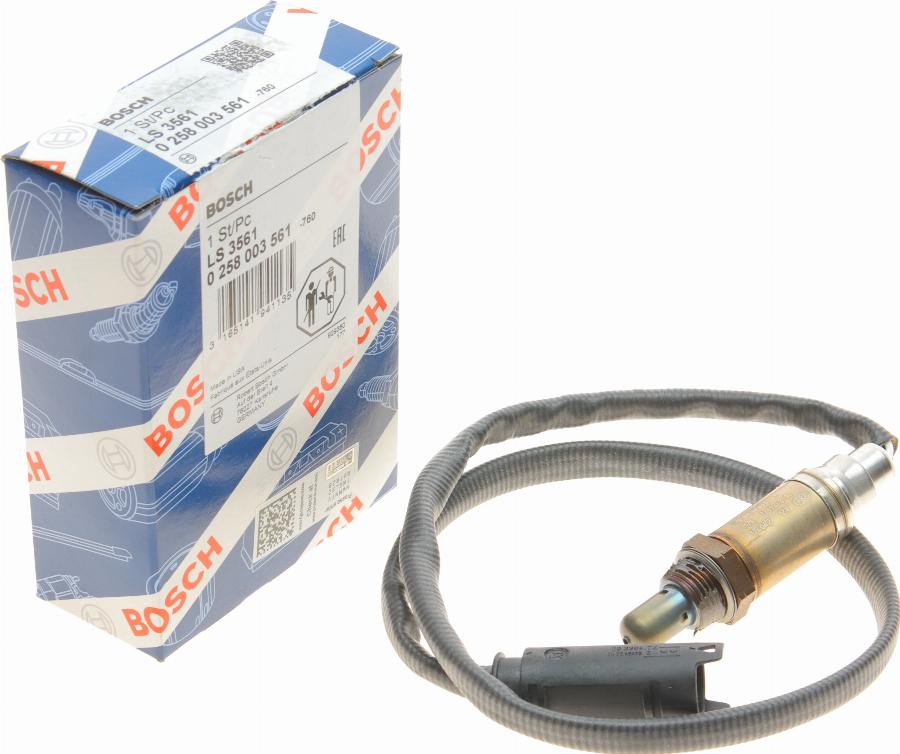 BOSCH 0 258 003 561 - Lambda andur parts5.com