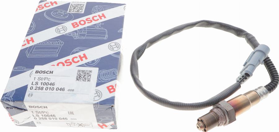 BOSCH 0 258 010 046 - Lambda-sonda parts5.com