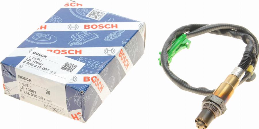 BOSCH 0 258 010 081 - Lambda sonda parts5.com