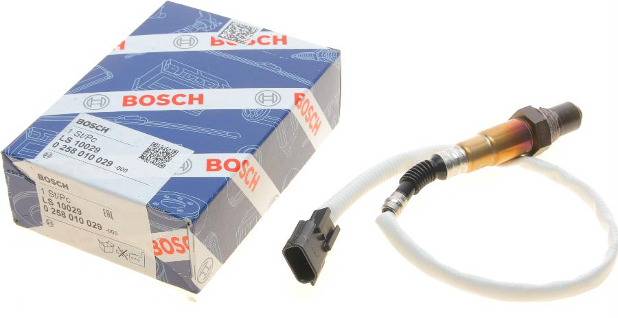 BOSCH 0 258 010 029 - Lambda-sonda parts5.com