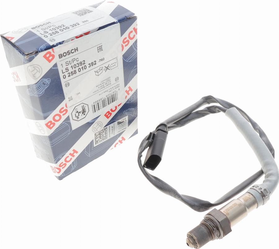 BOSCH 0 258 010 392 - Lambda andur parts5.com