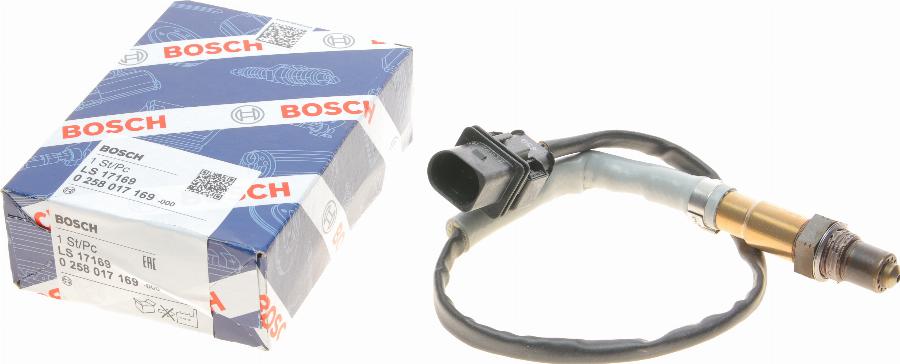 BOSCH 0 258 017 169 - Lambda sonda parts5.com