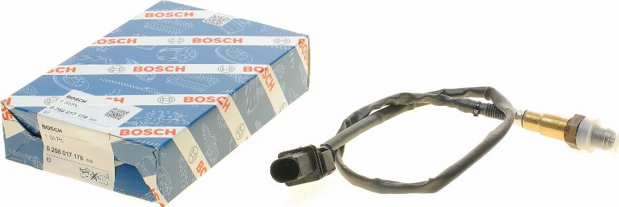 BOSCH 0 258 017 178 - Sonde lambda parts5.com