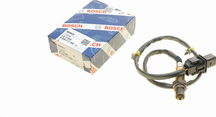 BOSCH 0 258 017 209 - Lambdatunnistin parts5.com