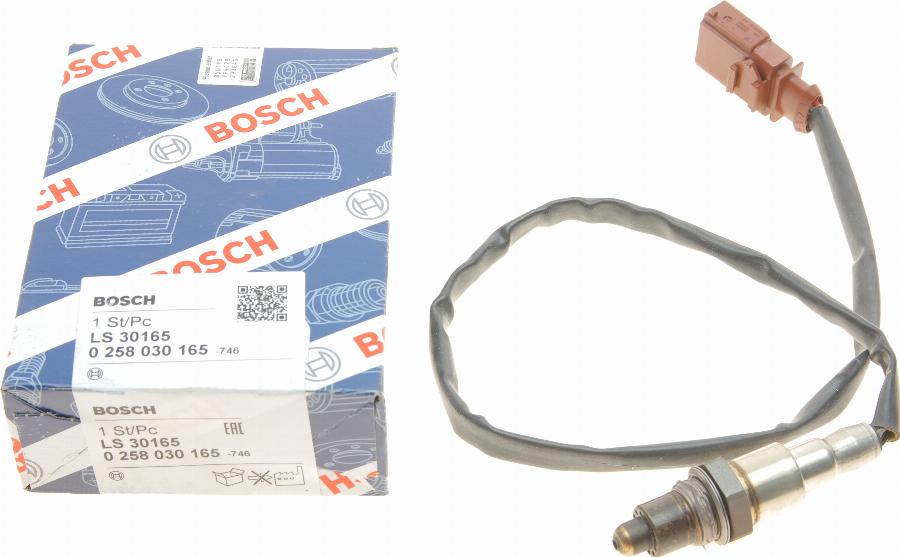 BOSCH 0 258 030 165 - Lambda-sonda parts5.com