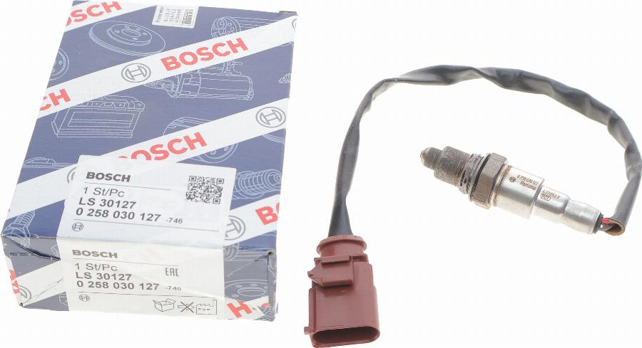 BOSCH 0 258 030 127 - Lamda-sonda parts5.com