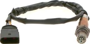 BOSCH 0 258 027 197 - Lambda Sensor parts5.com