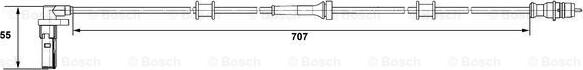 BOSCH 0 265 007 532 - Tekerlek hız sensörü parts5.com