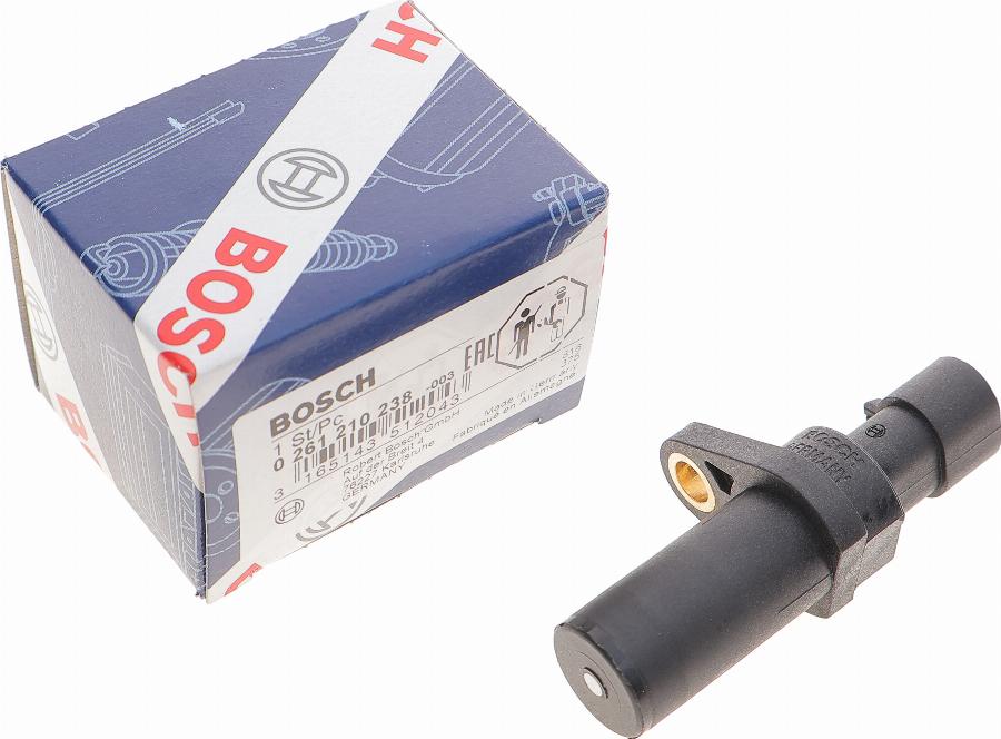 BOSCH 0 261 210 238 - Σηματοδ. παλμών, στροφ. άξονας parts5.com