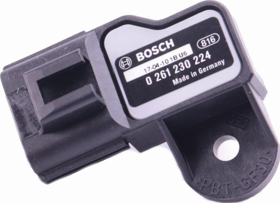 BOSCH 0 261 230 224 - Sensor, boost pressure parts5.com