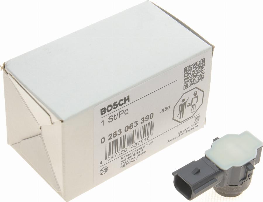 BOSCH 0 263 063 390 - Sensor, auxiliar de aparcamiento parts5.com