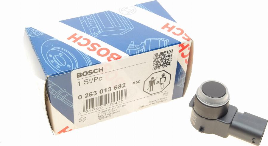 BOSCH 0 263 013 682 - Sensor, auxiliar de aparcamiento parts5.com