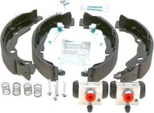 BOSCH 0 204 113 752 - Комплект тормозных колодок, барабанные parts5.com