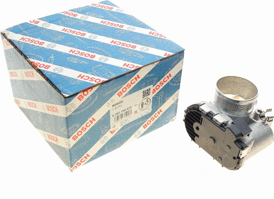 BOSCH 0 280 750 520 - Gaz kelebeği gövdesi parts5.com