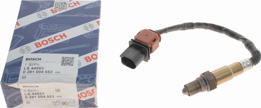 BOSCH 0 281 004 553 - Αισθητήρας λάμδα parts5.com