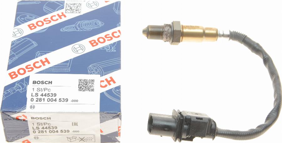 BOSCH 0 281 004 539 - Sonda Lambda parts5.com