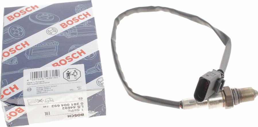 BOSCH 0 281 004 692 - Sonda Lambda parts5.com