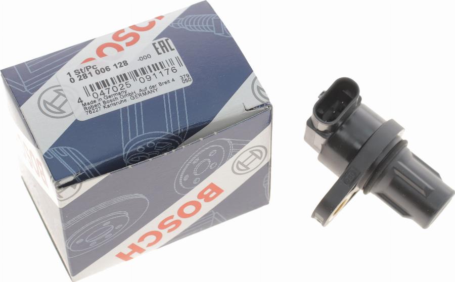 BOSCH 0 281 006 128 - Sensor, camshaft position parts5.com