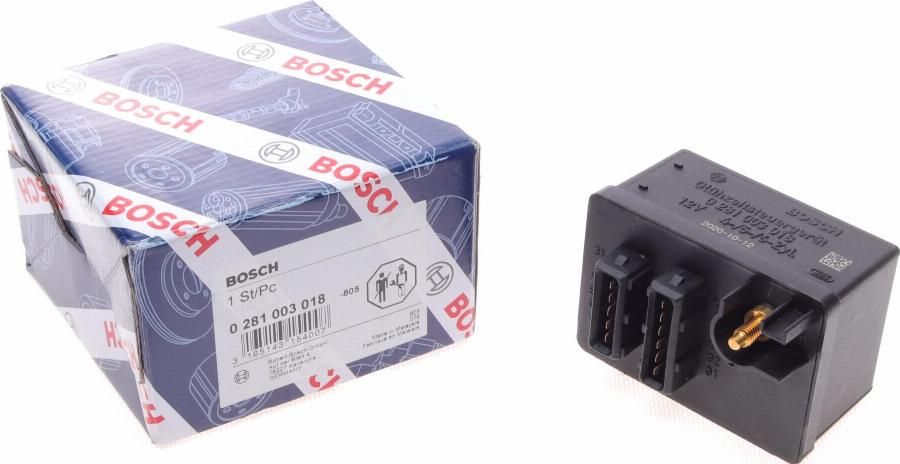 BOSCH 0 281 003 018 - Unitate de control,bujii incandescente parts5.com