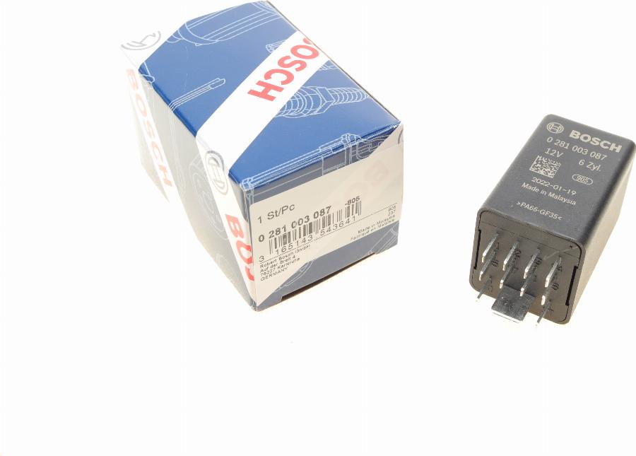 BOSCH 0 281 003 087 - Unitate de control,bujii incandescente parts5.com