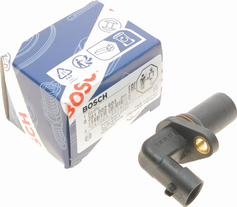 BOSCH 0 281 002 603 - Senzor impulsuri, arbore cotit parts5.com