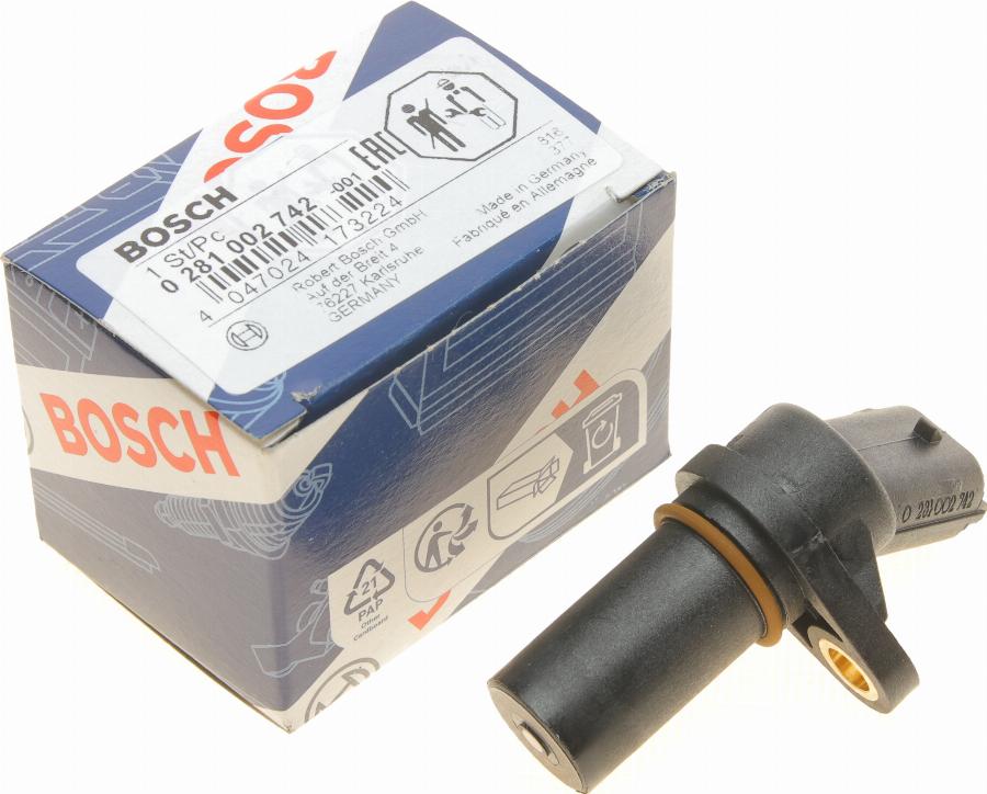 BOSCH 0 281 002 742 - Senzor impulsuri, arbore cotit parts5.com