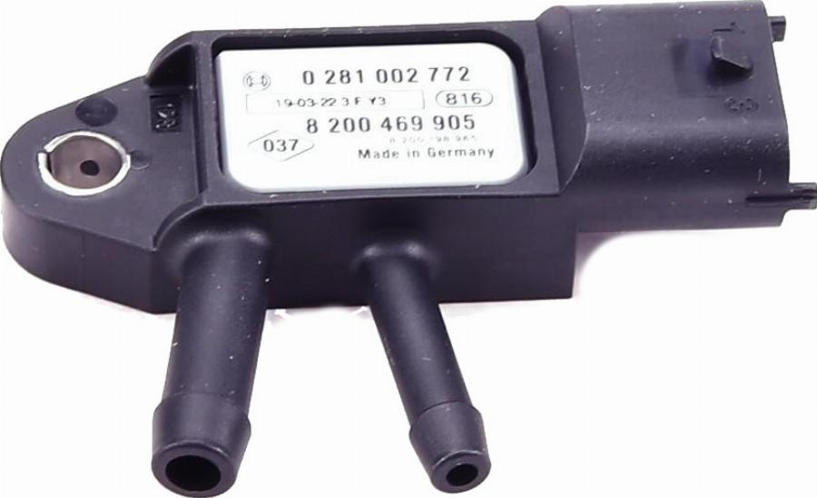 BOSCH 0 281 002 772 - Sensor, exhaust pressure parts5.com