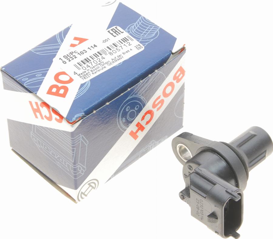 BOSCH 0 232 103 114 - Sensor, Nockenwellenposition parts5.com