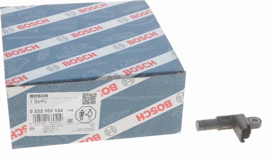 BOSCH 0 232 103 124 - Senzor,pozitie ax cu came parts5.com